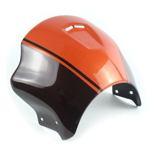 Ermax Ermax nose fairing | met brown/met orange (candy tone brown/candy tone orange) | kawasaki z 900 rs 2017>2020